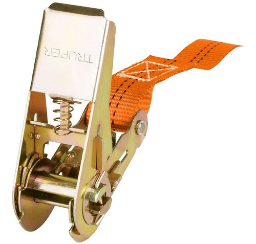 Eslinga Con Matraca Truper De 3 Mt X 1 Carga Maxima 675 Kg.