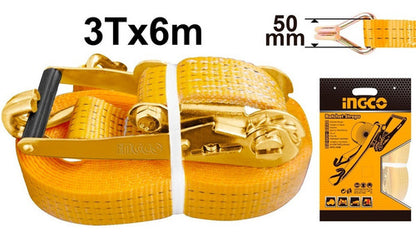 Eslinga Sujeción 3 Ton 50mm X 6m Ingco Hrsp361 (par)