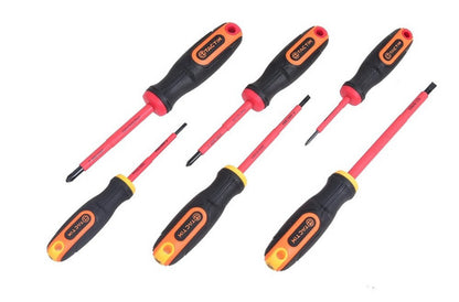 Juego Atornillador Aislado 6 Piezas Tactix