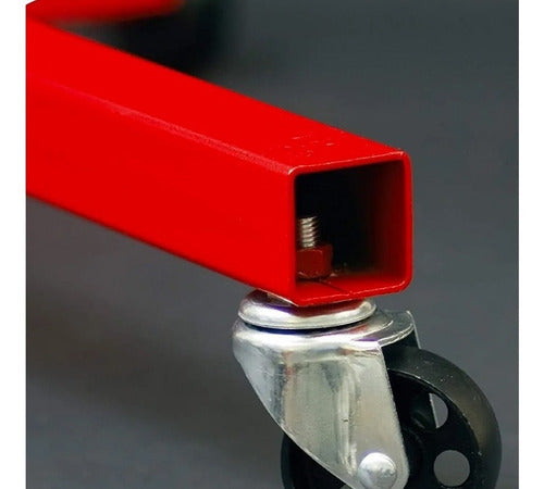 Banco Caballete Base De Motor 339 Kg Profesional Bigred