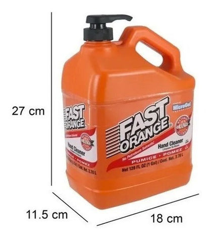 Jabón Lavamanos Quita Grasa Fast Orange