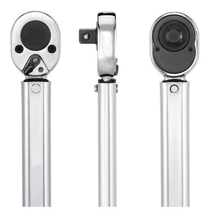 Llave De Torque Torquimetro 1/2 Con Maleta 20-150lb Tactix