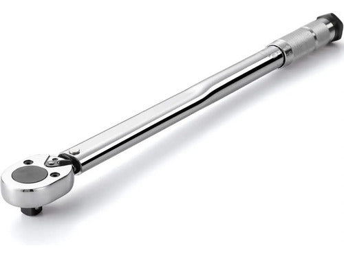 Llave De Torque Torquimetro 1/2 Con Maleta 20-150lb Tactix