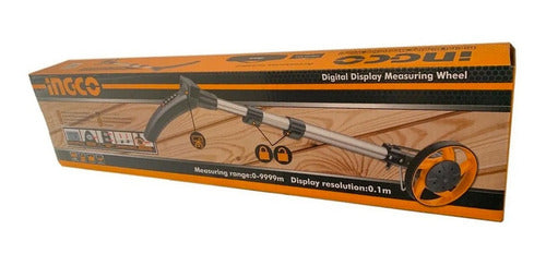 Odómetro Profesional Digital 10.000 Mts Atril Plegable Ingco