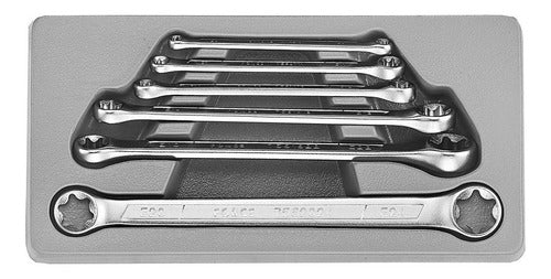 Juego Llaves Corona Hexagonal Torx E6-e24 6 Pzs. Force
