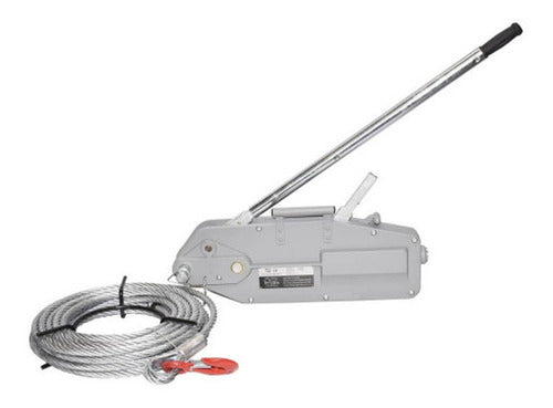 Tecle Tirfor 1.6 Ton. X 20 Mts. Cable (32a) Alba