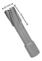 Broca Fresa Anular 22x25 Mm Uso Industrial Ferton