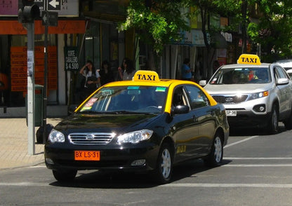 Letrero De Taxi Amarillo Luminoso Para Techo Imantado