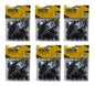 Grapa Para Cable Negro 4mm 100pcs/set 6 Unidades