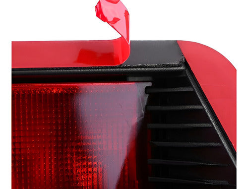 Tercera Luz Roja Freno Vidrio Trasero Adhesivo 12 Led - 12v