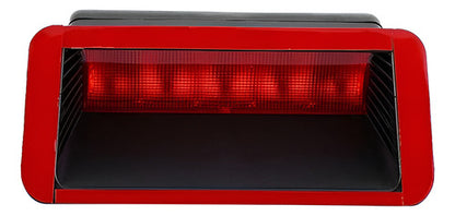 Tercera Luz Roja Freno Vidrio Trasero Adhesivo 12 Led - 12v