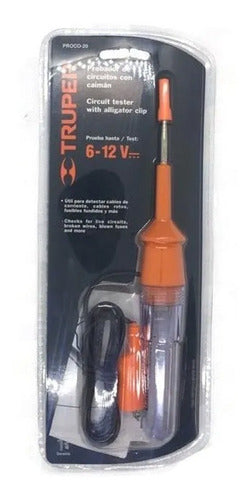 Probador Corriente Directa Truper