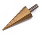 Broca Conica Escalonada De 4 A 32 Mm Hss Paso A Paso Harden