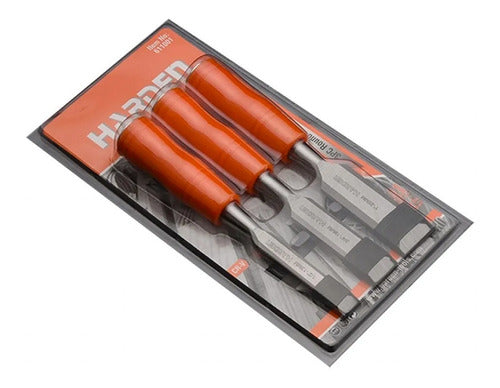 Formones Juego 3 Piezas Harden 25-19-13mm