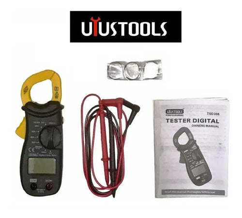 Tester Digital Pinza Multimetro Amperimetrica Tsd306