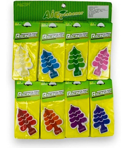 Pack Pinos Para Auto Oferta (8 Aromas) 16 Unidades