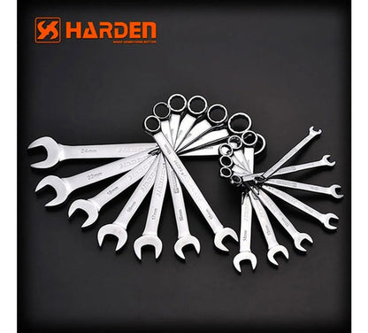 Llaves Punta Corona Set 23 Pzs. Harden Cr-v De 6 Hasta 32 Mm