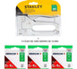 Engrapadora Stanley Tr-45 T/liviano + 3000 Grapas 3/8¨ 10 Mm