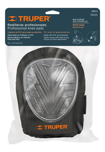 Rodilleras Profesionales De Pvc Truper Rod-x