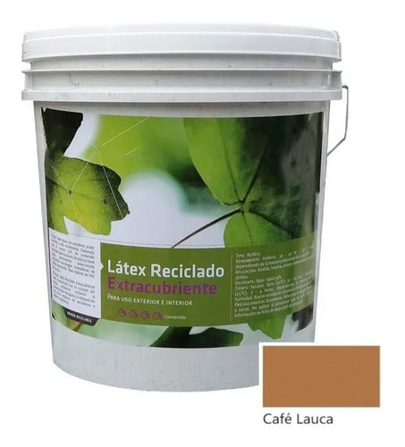 Latex Reciclado Pinturec Extracubriente Café Lauca 4 Galones