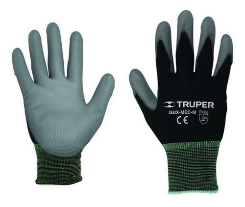 Guante Nailon Truper P/mecanicos Mediano