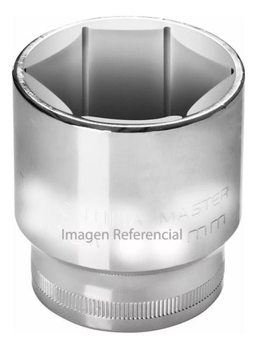 Llave Dado Crossman 6 Pta 1/2 Dr 16 Mm