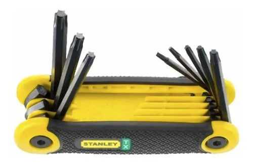 Llave Tipo Allen Stanley Torx T9-t40 8 Pzs