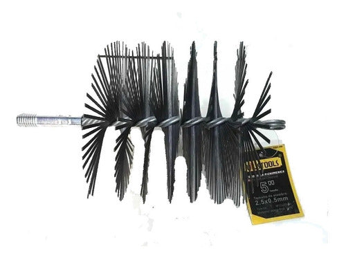 Escobilla Redonda Para Chimenea 5 Pulgd Uyustools