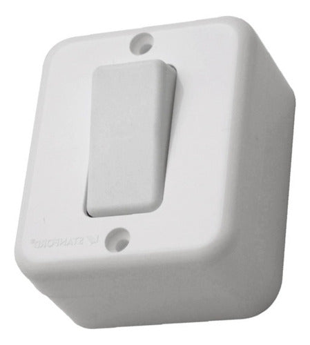 Interruptor Simple (9/12) 10a 250v Stanford 2unds