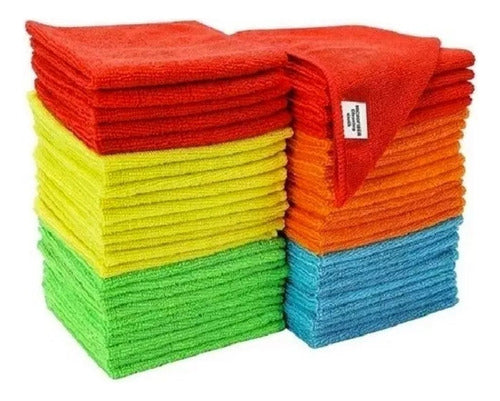 Paño De Microfibra 40x40 5 Unidades