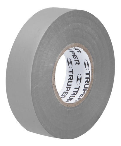 Huincha Aisladora 3/4 X 18 Mts Gris M-33g Truper