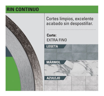 Disco Diamantado, Rin Continuo, 4 , Pretul