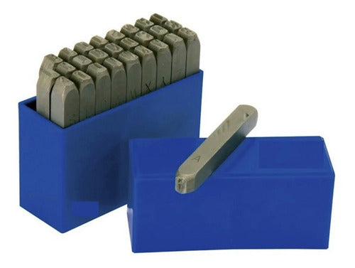 Abecedario Golpe 10 Mm 27 Piezas En Caja