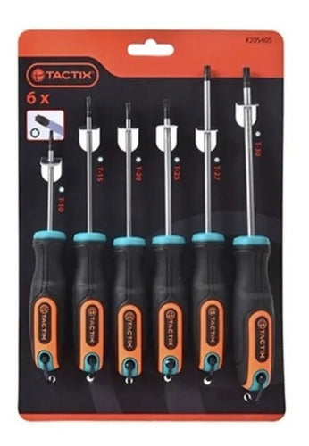 Atornillador Tactix Torx Jgo. 6 Pzas
