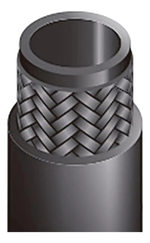 Manguera Para Compresor De Aire 1/4'' 15mts 300 Psi Truper