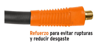 Manguera Para Compresor De Aire 1/4'' 15mts 300 Psi Truper