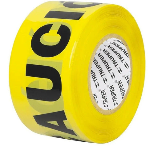 Cinta Precaucion Truper Plast. Rollo 304 Mt. # Cide-301