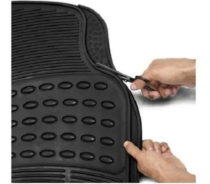 Set 4 Piezas Pisos De Goma Para Vehículos Universal Auto