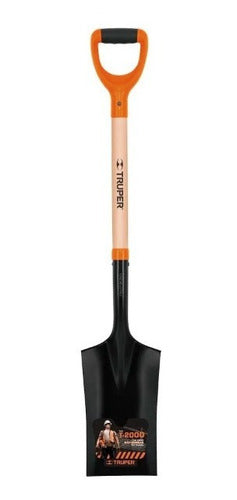 Pala Truper Jardin M/madera Puno Y