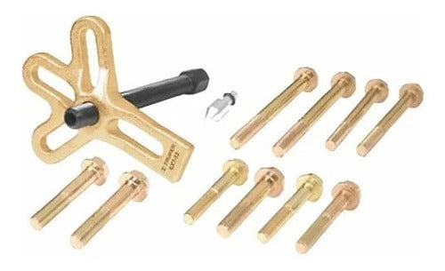 Extractor P/volante, Engranaje Y Poleas 13 Pzs.truper Ext-13