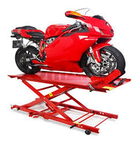 Elevador Hidraulico Para Moto  800 Lbs 235mm - 740mm