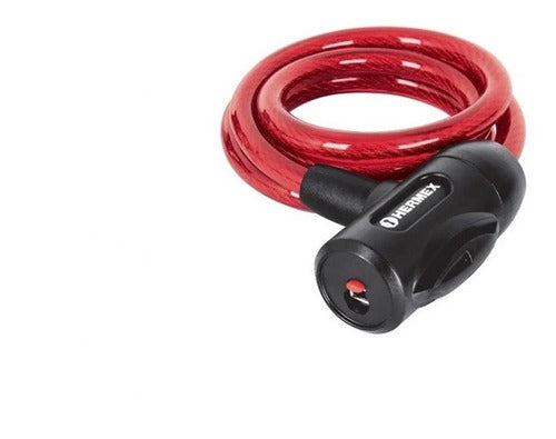 Candado Bicicleta 10mm, 1mt. Con Llave Cb-10 Truper