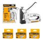 Engrapadora Tapicera Ajustable Ingco + 3000 Grapas
