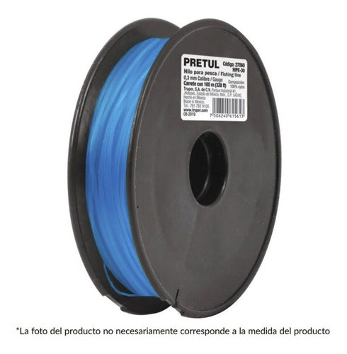 Hilo Para Pesca 0.6mm X 100m Hipe-60 Pretul