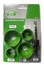Sierra Copa Kraft Bohrer C/madril 1/4 Jgo.5 Pzas