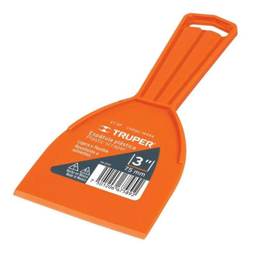 Espatula Plastica 3´´ Et-3p Truper