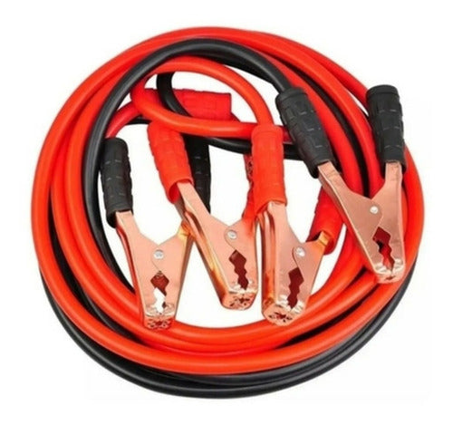 Cable Puente De Bateria 300 Amp Roba Corriente Auto