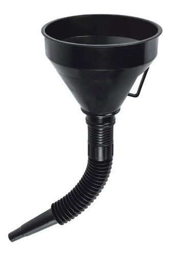 Embudo Plastico 500ml Cuello Flexible Emb-50 Truper