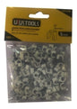 Grapa Para Cable Blanco 5mm 100 Pcs/set Uyu 1 Und