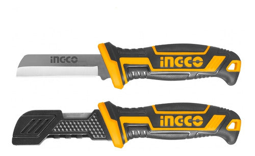Cuchillo Pela Cable Recto 200mm Ingco Hpk82101
